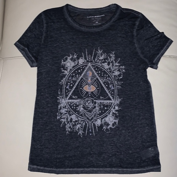 Lucky Brand Tops - Lucky 🍀 Brand Short Sleeve T-shirt Size XS